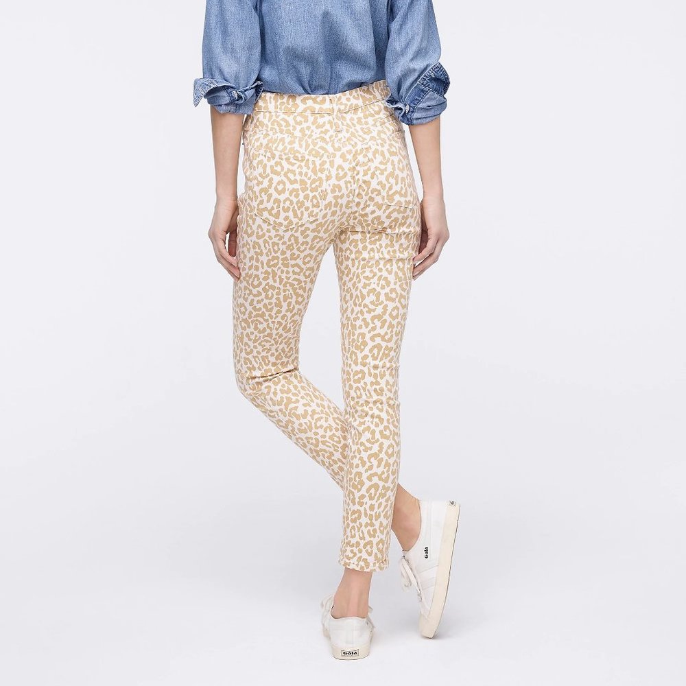 NWT J. Crew highest-rise jean in safari